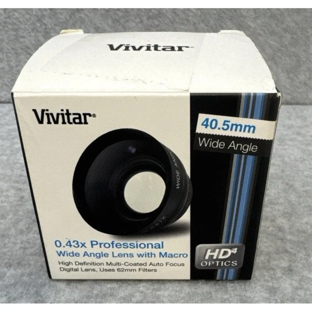 Vivitar 0.43x Professional 40.5mm Wide Angle Lens With Macro